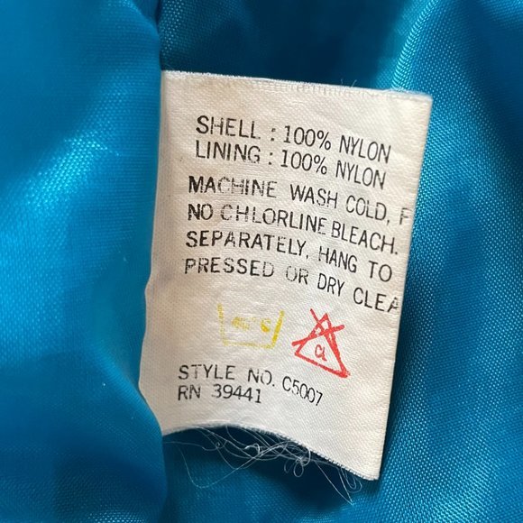 Vtg 80's 90's Pacific Trail Color Block Windbreaker Track Jacket Sz L (14/16) - Picture 9 of 13